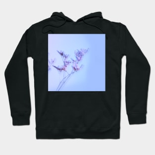 Tiny Purple Flowers Photography Hoodie